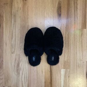 Ugg Black Sheepskin Slippers